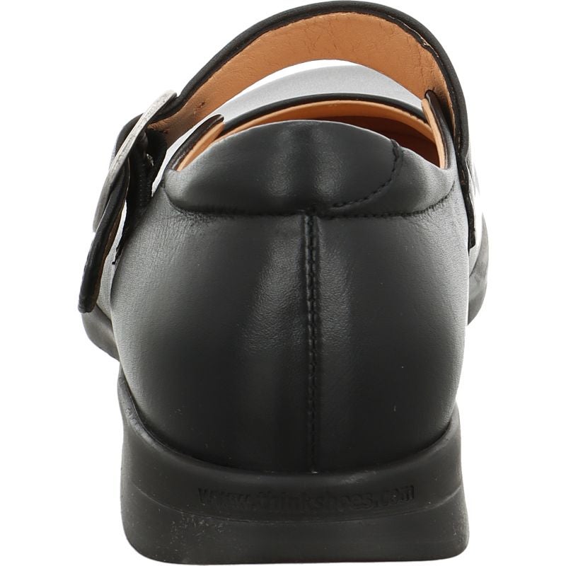 Think PENSA Women Woman Ballerina - Material: Leather in Black