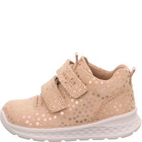 Superfit BREEZE Mädchen Sneaker high - Material: Leder in Beige