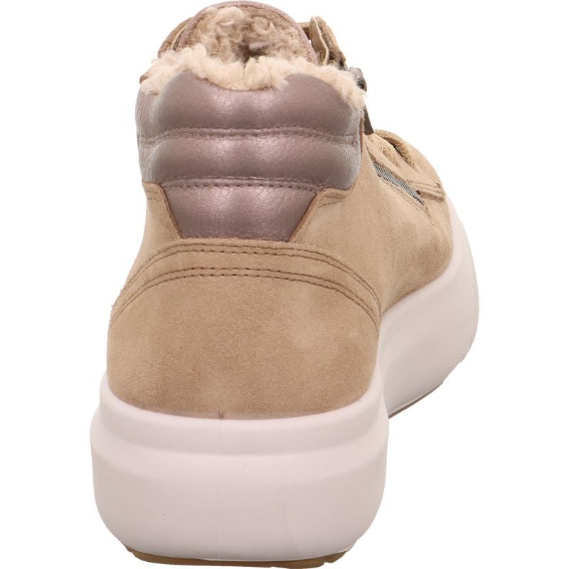 Legero T4 JUMP Damen Sneaker high - Material: Leder in Beige