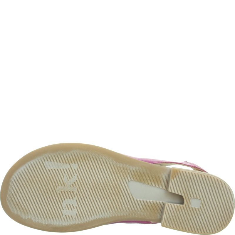 Think KAMAA Woman Strap sandal - Material: Leather in Rose