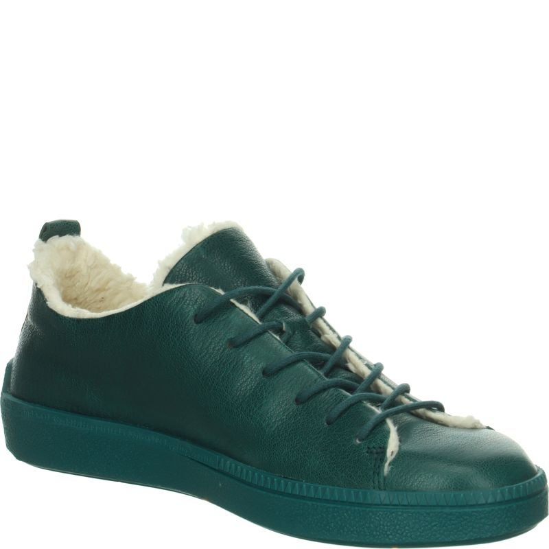Think TURNA WOMEN Woman Sneakers low - Material: Leather in Blue