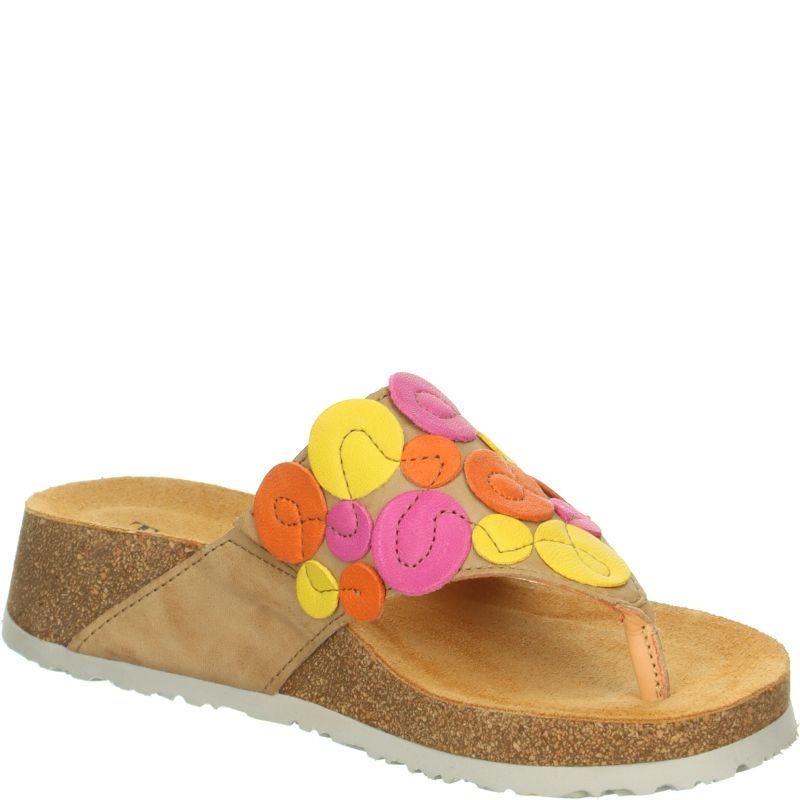 Think KOAK DAMEN Woman Mules - Material: Leather in Beige