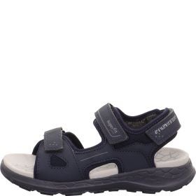 Superfit CRISS CROSS Unisex, Jungen Sandale - Material: Textil/Sonstiges Material in Blau