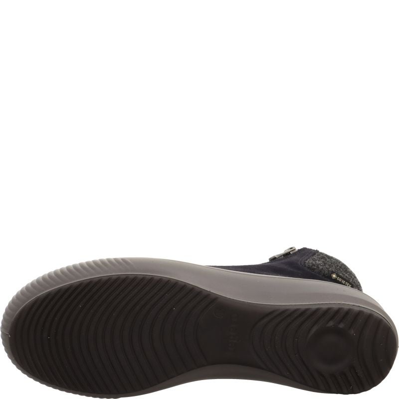 Legero TANARO 5.0 Woman Sneakers high - Material: Leather in Blue