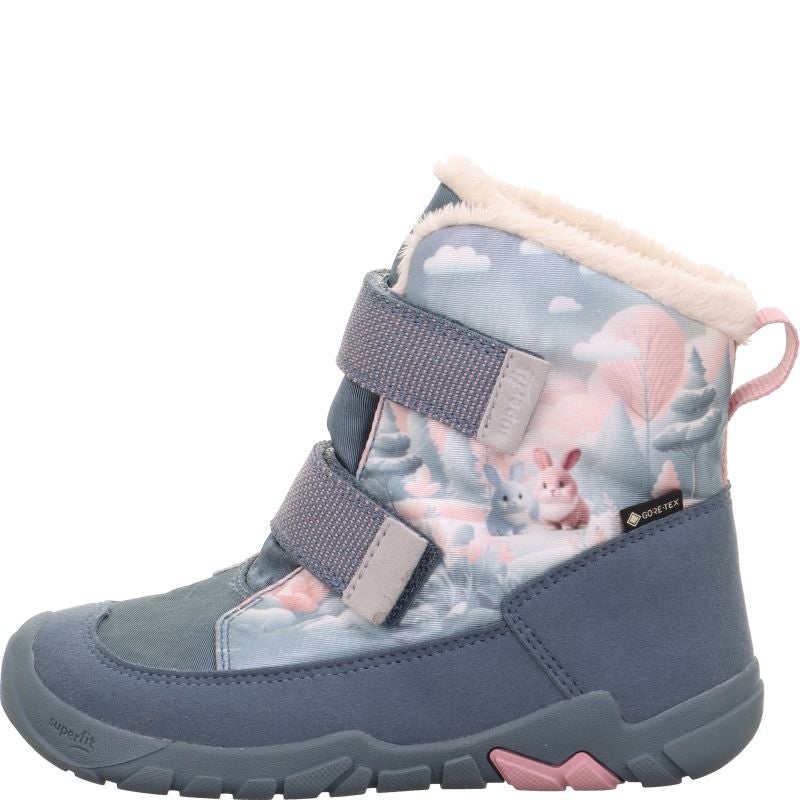 Superfit TRACE Girls Boot - Material: Textil/Sonstiges Material in Blue