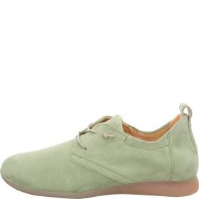 Think ALOA Woman Sneakers low - Material: Leather in Green