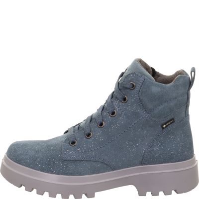 Superfit ABBY Girls Boot - Material: Leather/Textil in Blue