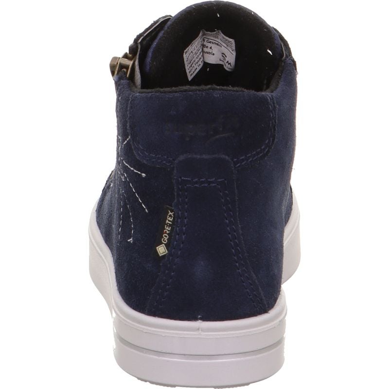 Superfit STELLA Mädchen Sneaker high - Material: Leder/Textil in Blau