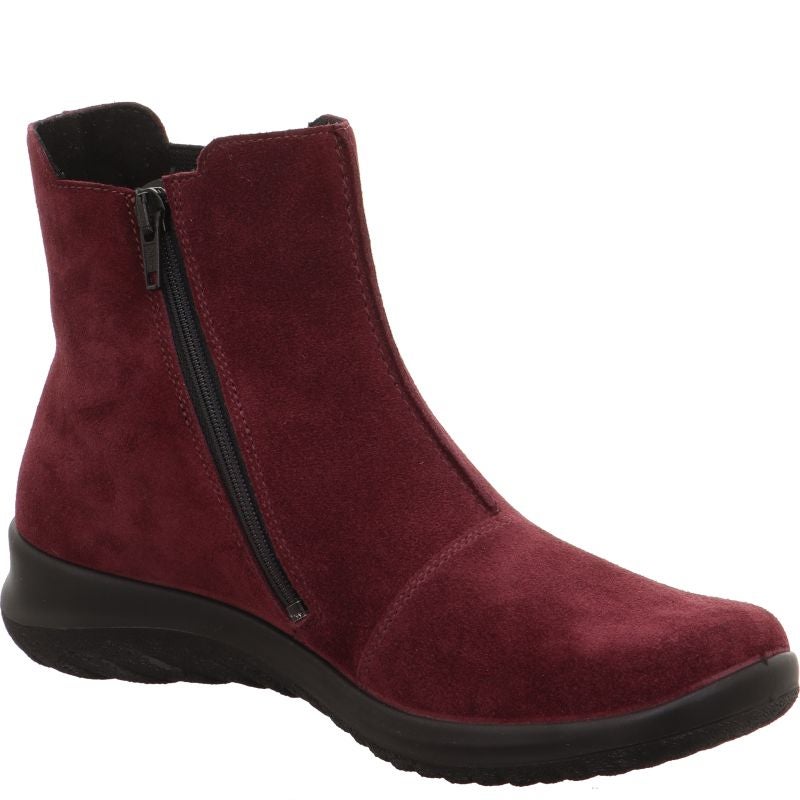 Legero SOFTBOOT 4.0 Damen Chelsea Boots - Material: Leder in Rot