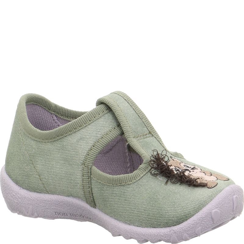 Superfit SPOTTY Boys Slipper - Material: Textile in Green