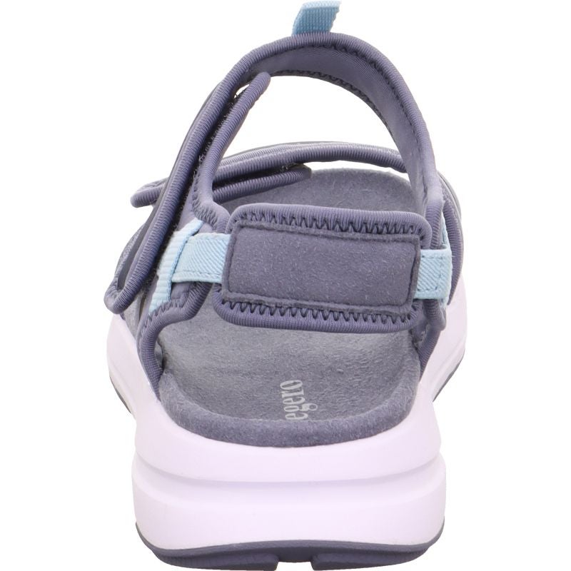 Legero LIBERTY Damen Sandale - Material: Textil/Sonstiges Material in Blau