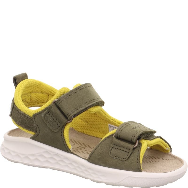 Superfit LAGOON Sandale - Material: Leder/Textil in Grün