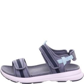 Legero LIBERTY Damen Sandale - Material: Textil/Sonstiges Material in Blau