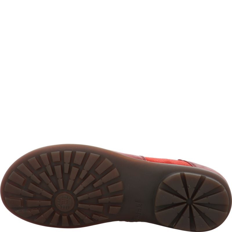 Think KONGHERREN Lace up shoe - Material: Leather in Red