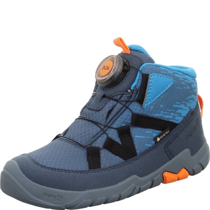 Superfit TRACE Boys Sneakers high - Material: Textil/Sonstiges Material in Blue