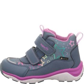 Superfit SPORT5 Mädchen Sneaker high - Material: Textil/Sonstiges Material in Blau