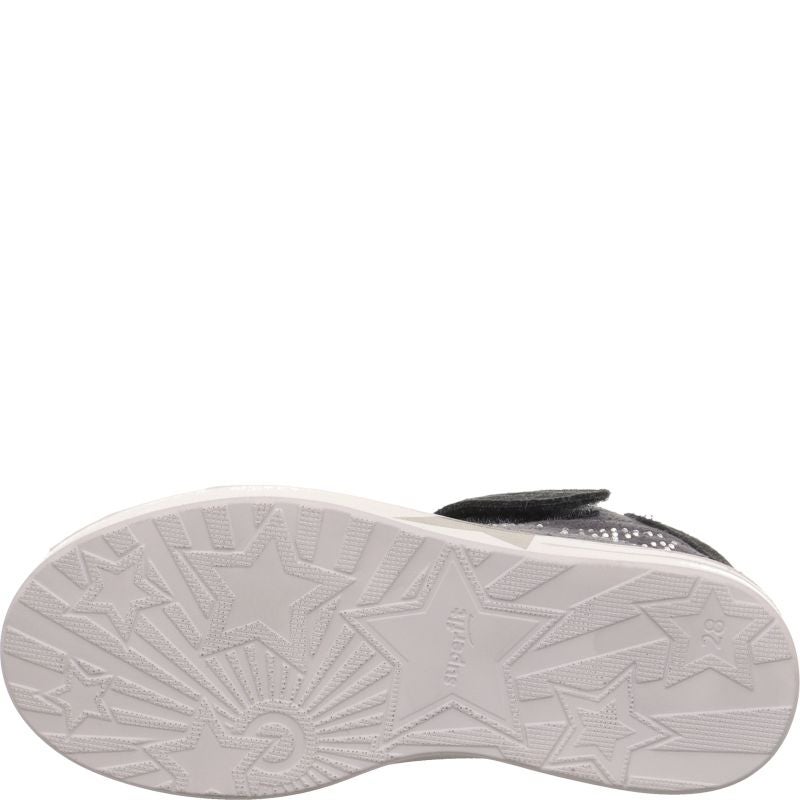 Superfit STELLA Girls Sneakers high - Material: Leder/Sonstiges Material/Texti in Grey