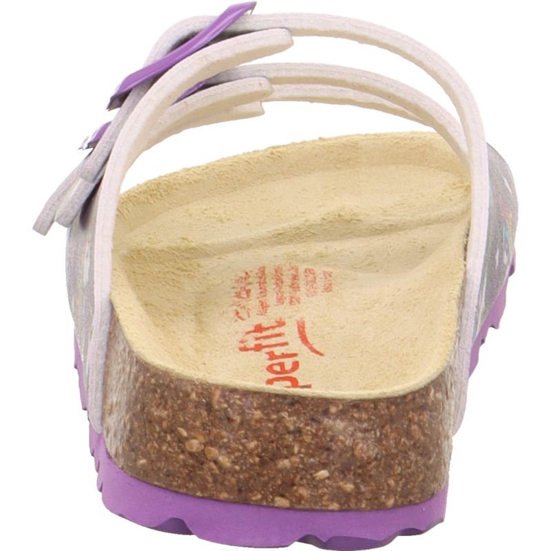 Superfit FUSSBETTPANTOFFEL Girls Slipper - Material: Sonstiges Material in Purple