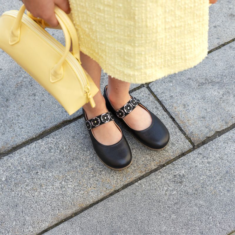 Superfit FLAIR Ballerina - Material: Leder in Schwarz
