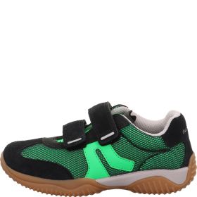 Superfit STORM Sneaker low - Material: Leder/Textil in Schwarz