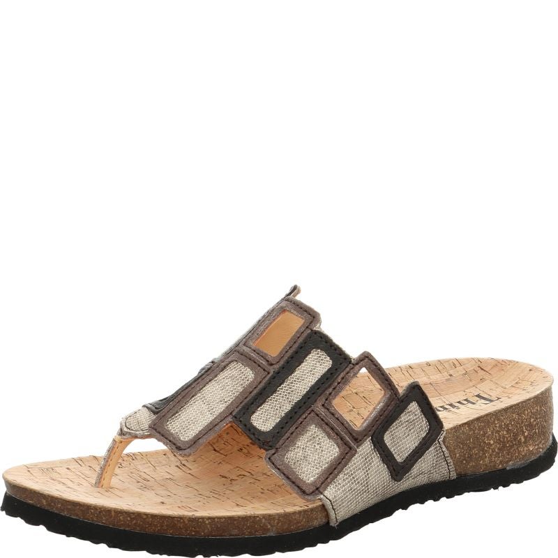 Think JULIA DAMEN Mules - Material: Leather in Grey
