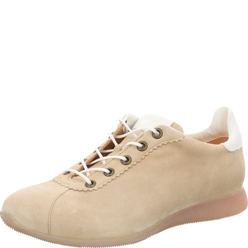 Think! ALOA Damen Sneaker low - Material: Leder in Beige
