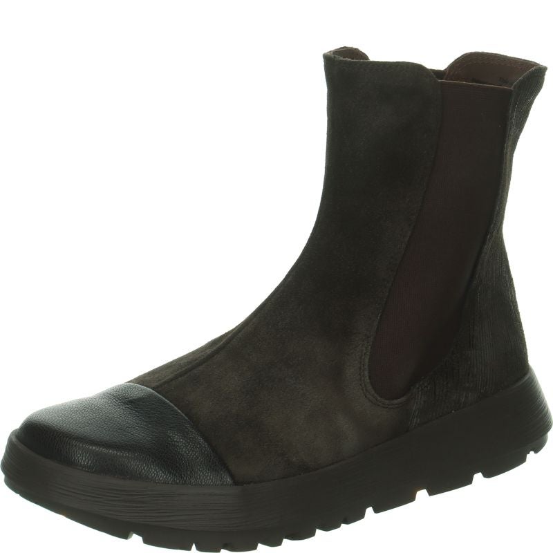 Think COMODA Chelsea boot - Material: Leather in Brown