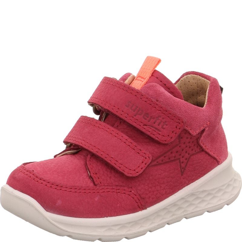 Superfit BREEZE Unisex | Mädchen Sneaker high - Material: Leder in Rot