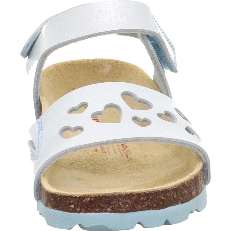 Superfit FUSSBETTPANTOFFEL Girls Sandal - Material: Sonstiges Material in Blue