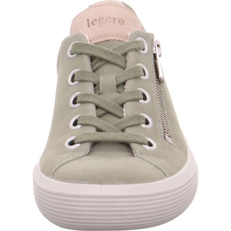 legero FRESH Damen Sneaker low - Material: Leder in Grün