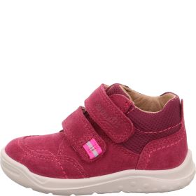 Superfit WHALEY Mädchen Sneaker high - Material: Leder/Textil in Rot