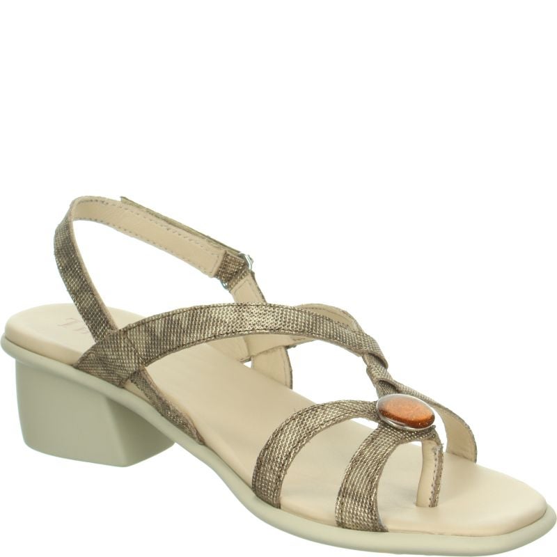 Think VIVI Sandal - Material: Leather in Grey