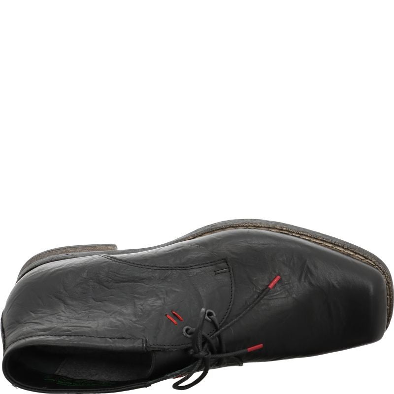 Think GURU Men Ankle boot - Material: Leather in Black