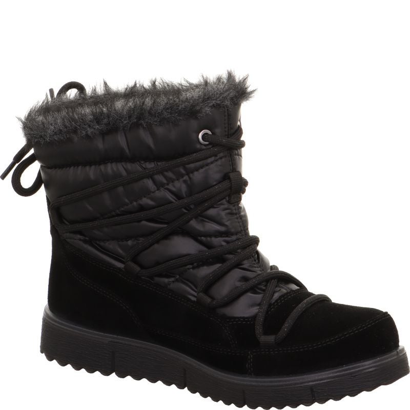 Legero CAMPANIA Woman Ankle boot - Material: Leather/Textil in Black