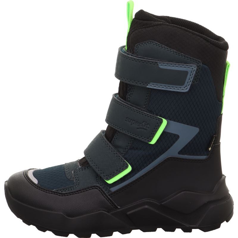 Superfit ROCKET Boys Boot - Material: Textil/Sonstiges Material in Green