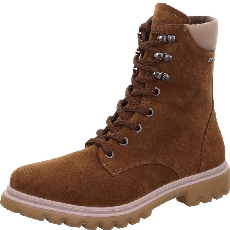 Legero MONTA Damen Schnürboots - Material: Leder in Braun