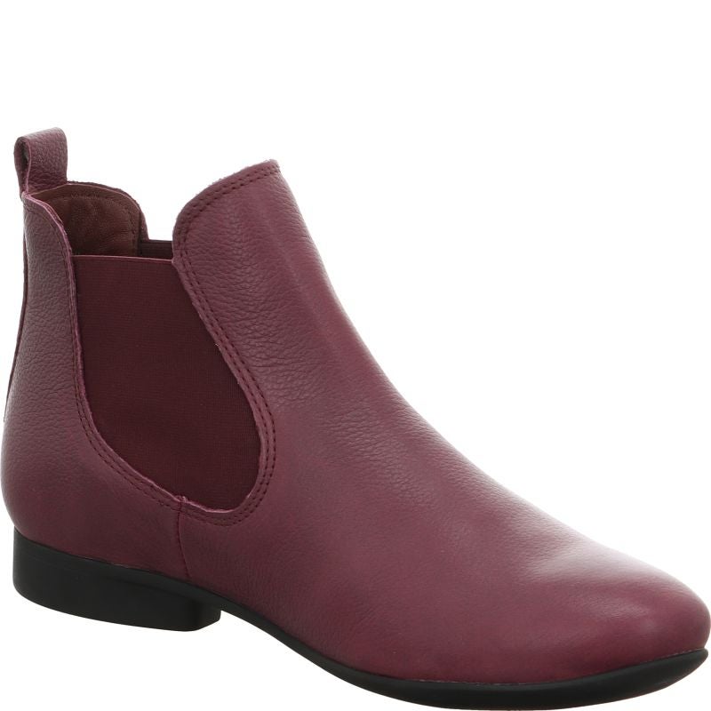 Think! GUAD2 Damen Chelsea Boots - Material: Leder in Rot