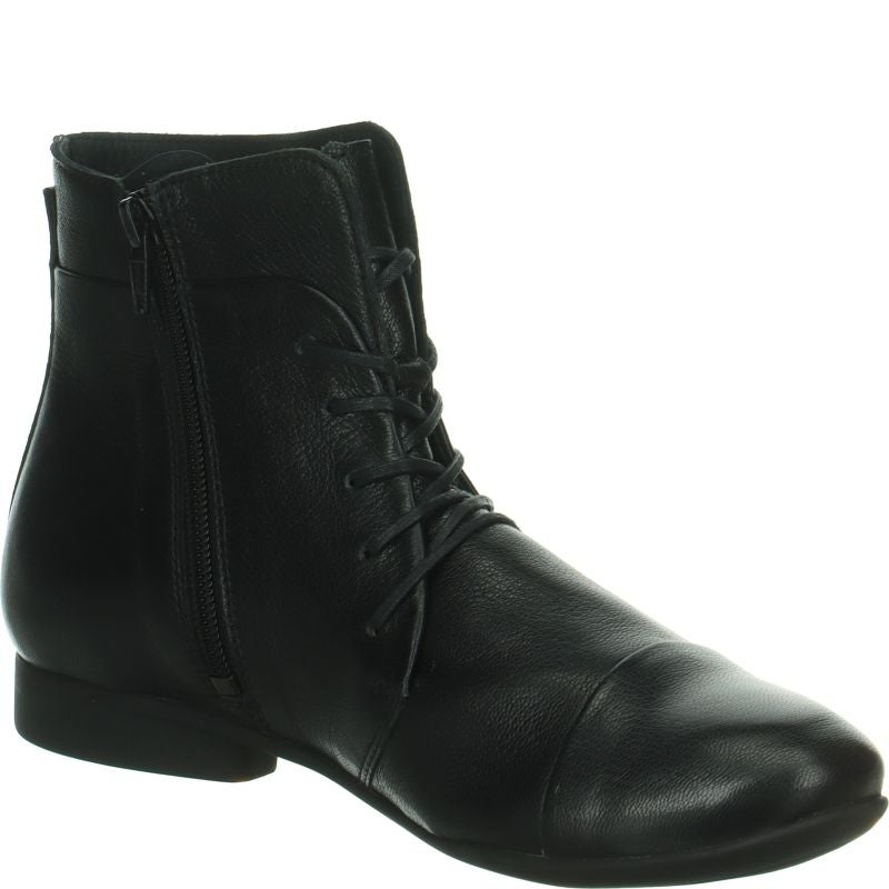 Think GUAD2 Ankle boot - Material: Leather in Black