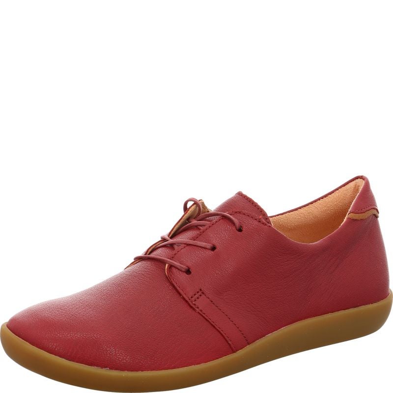 Think NATURE Woman Sneakers low - Material: Leather in Red