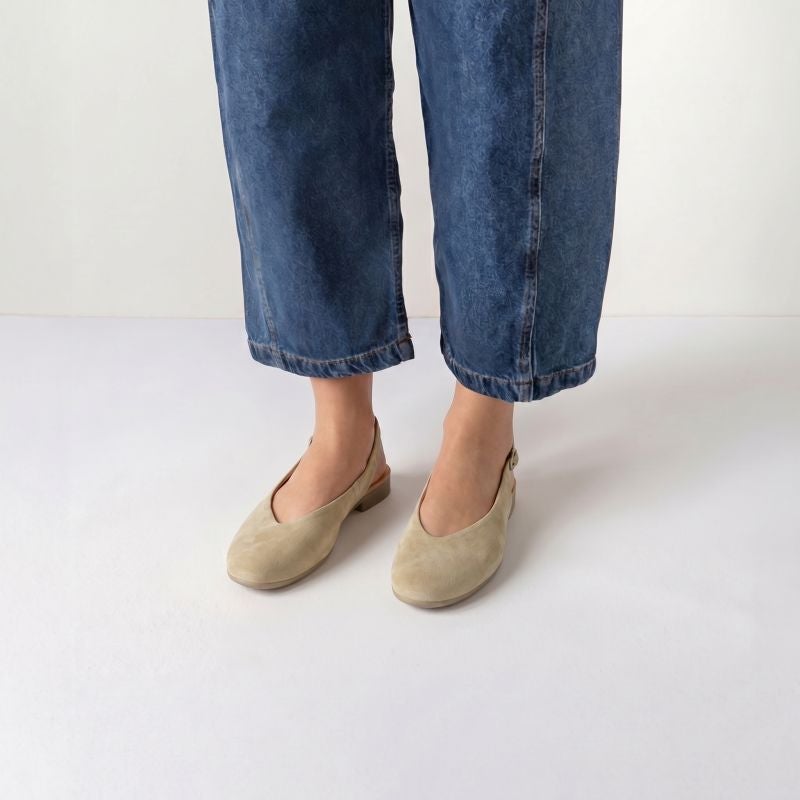 Think! GUAD2 Damen Pumps - Material: Leder in Beige