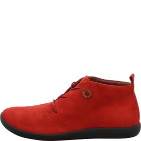 Think! NATURE Damen Sneaker high - Material: Leder in Rot