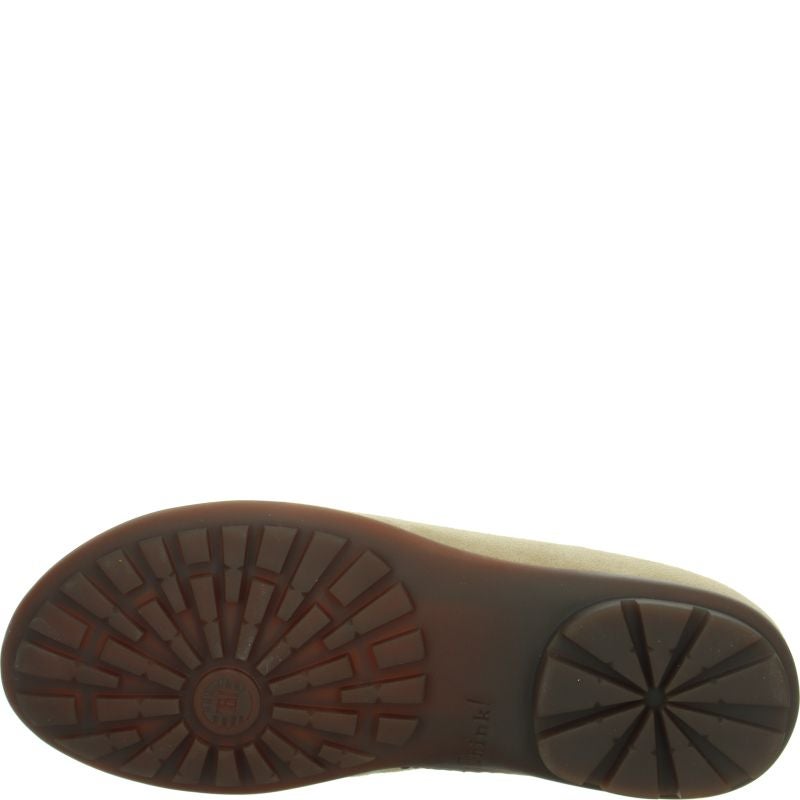 Think! KONG Herren Schnürschuh - Material: Leder in Beige