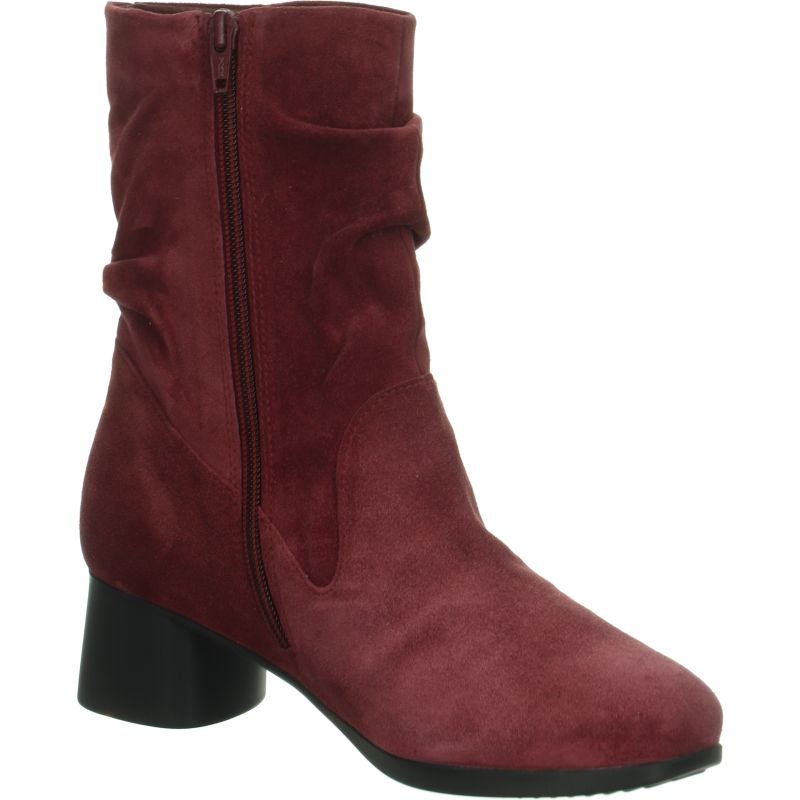 Think NANI Woman Ankle boot - Material: Leather in Red