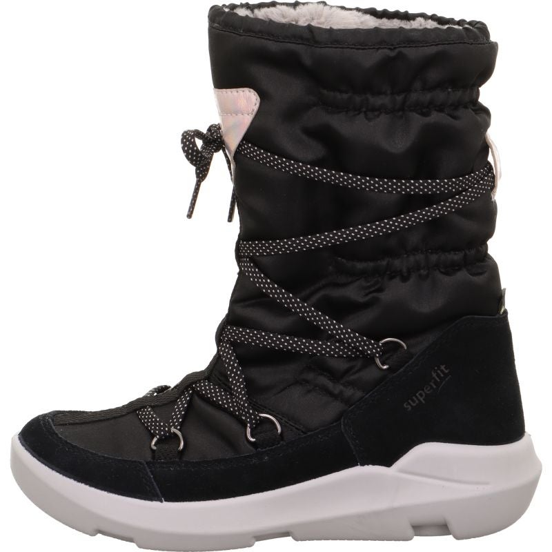 Superfit TWILIGHT Girls Boot - Material: Leather/Textil in Black
