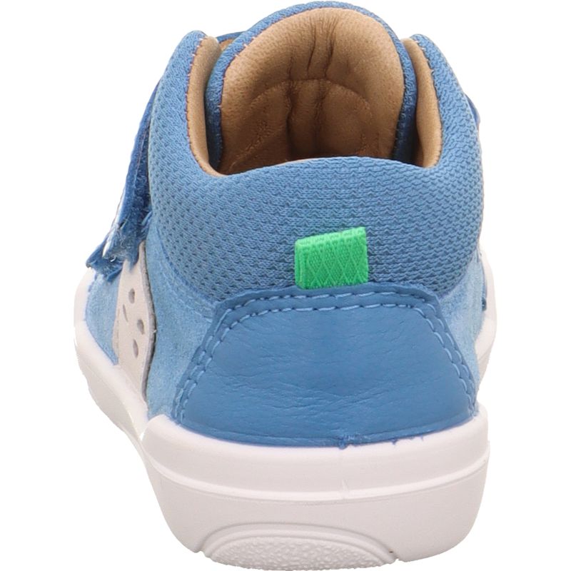 Superfit SUPERFREE Sneaker high - Material: Leder/Textil in Blau