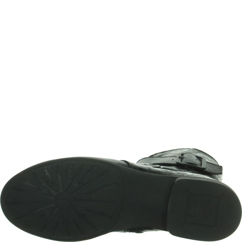 Think AGRAT Woman Ankle boot - Material: Leather in Black
