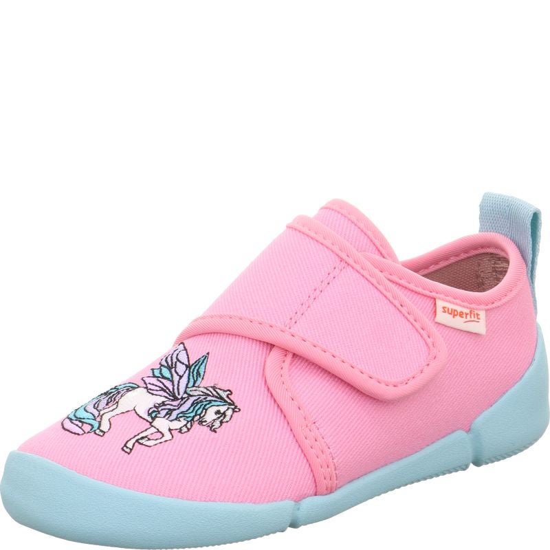 Superfit VENTI Girls Slipper - Material: Textile in Rose
