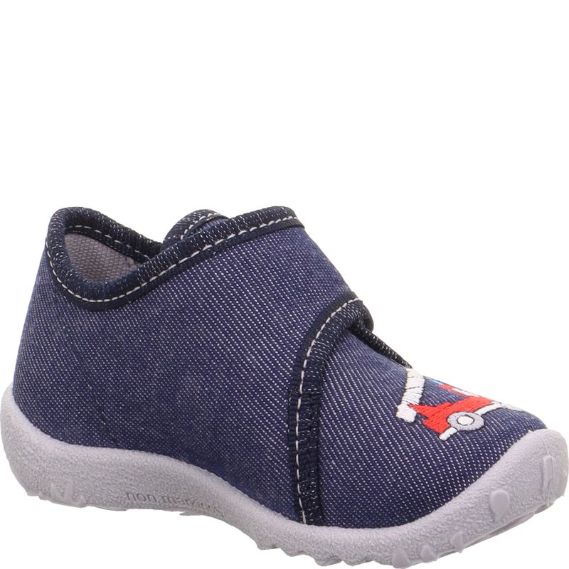 Superfit SPOTTY Boys Slipper - Material: Textile in Blue