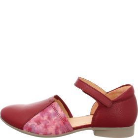 Think GUAD2 Woman  - Material: Leather in Red