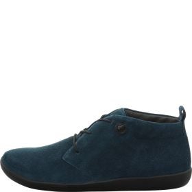 Think! NATURE Damen Sneaker high - Material: Leder in Blau